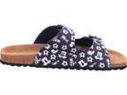 Indigo Jungen Pantolette Bio Kinder in blau