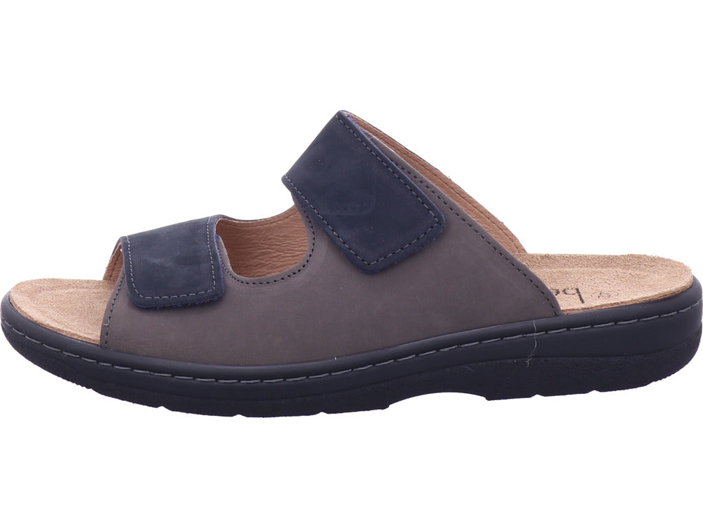 Portina Men's Slippers in Black