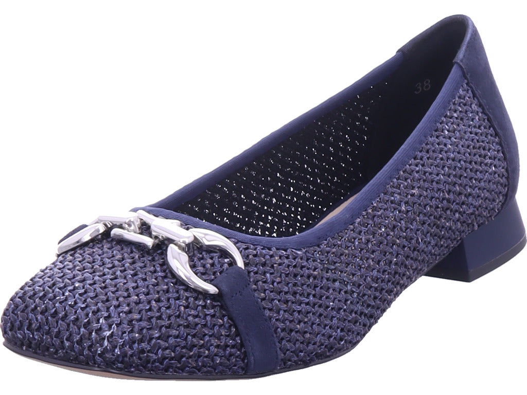 Caprice Women's Pump in blue