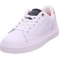 Tommy Hilfiger Damen Sneaker Th Feminine Cupsole Leather in weiß