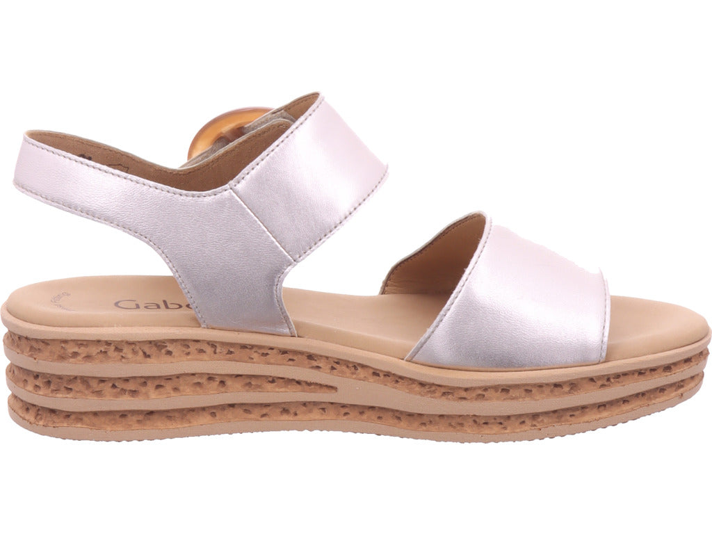 Gabor Damen Sandalette  in beige