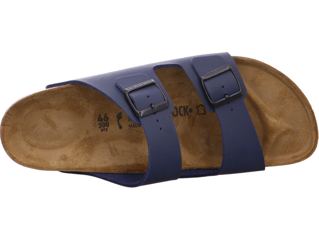 Birkenstock Herren Pantolette Arizona Bf Blue in blau