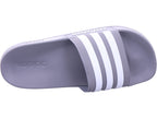 Adidas Unisex - dospělí pantofle v šedé barvě