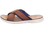 Bugatti Men's Mules in Brown