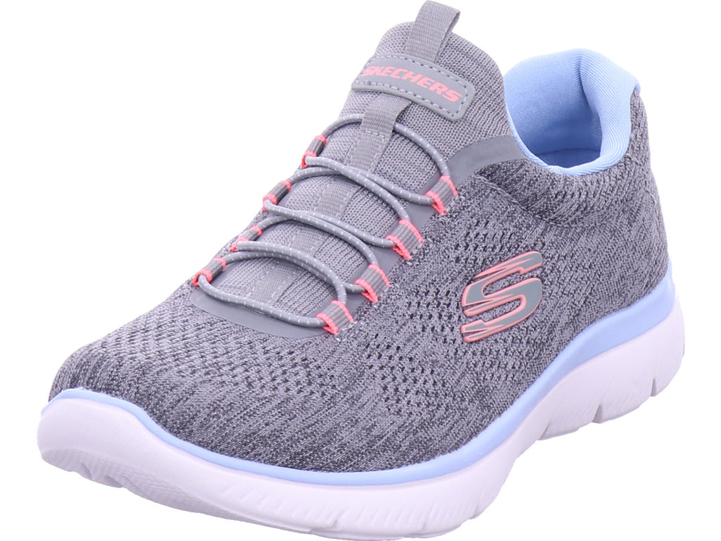 Dámské boty SKECHERS v šedé barvě