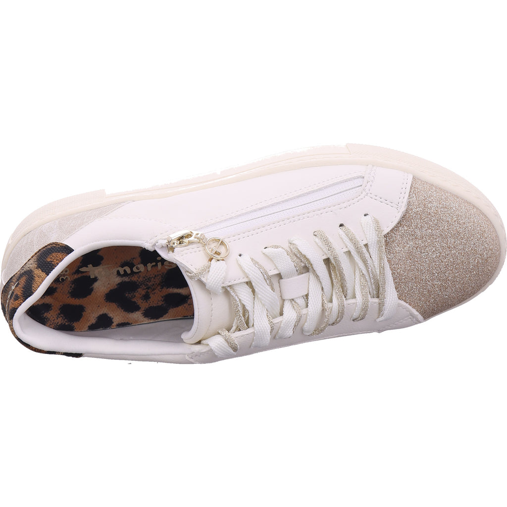 Tamaris women's sneakers in white