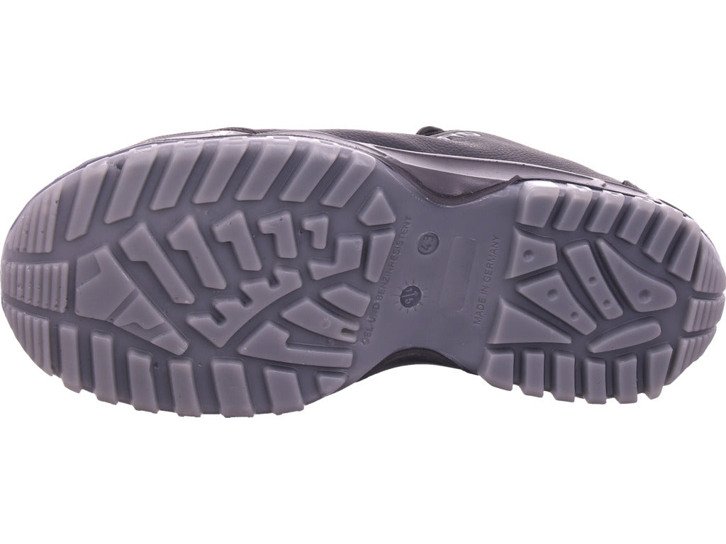 Leopard Herren Arbeitsschuh Sicherheitshalbschuh Gel S3 in schwarz