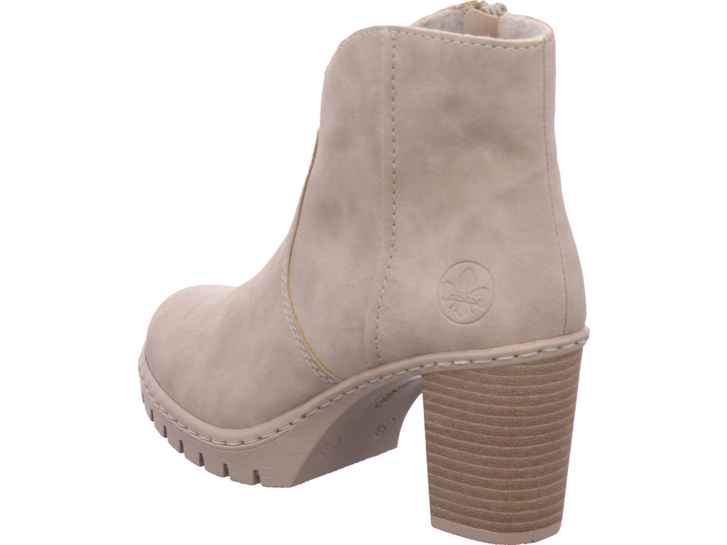 Rieker Damen Stiefel Hwk Damen Stiefel in beige