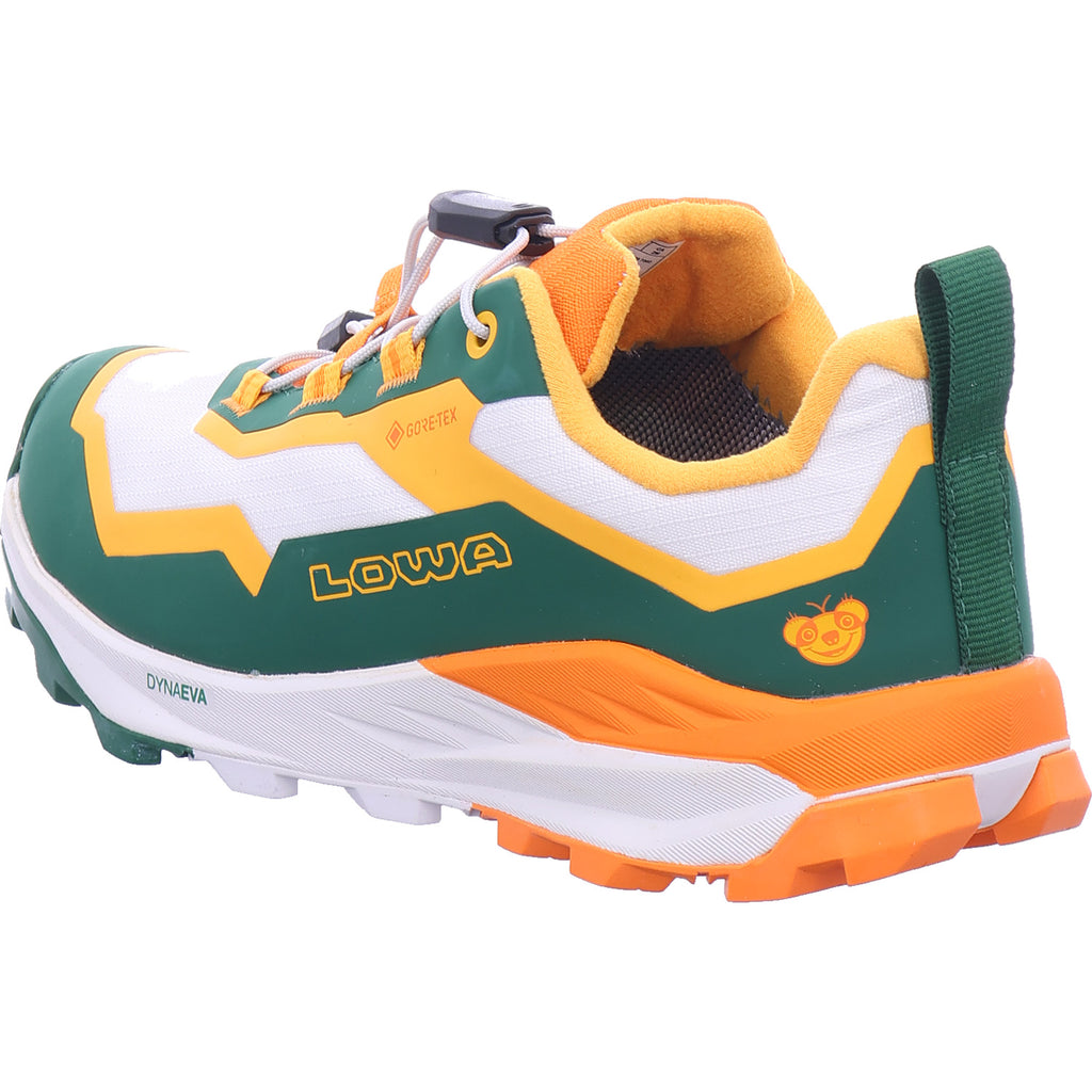lowa Jungen Wanderschuhe Fauli Gtx Lo Jr in grün