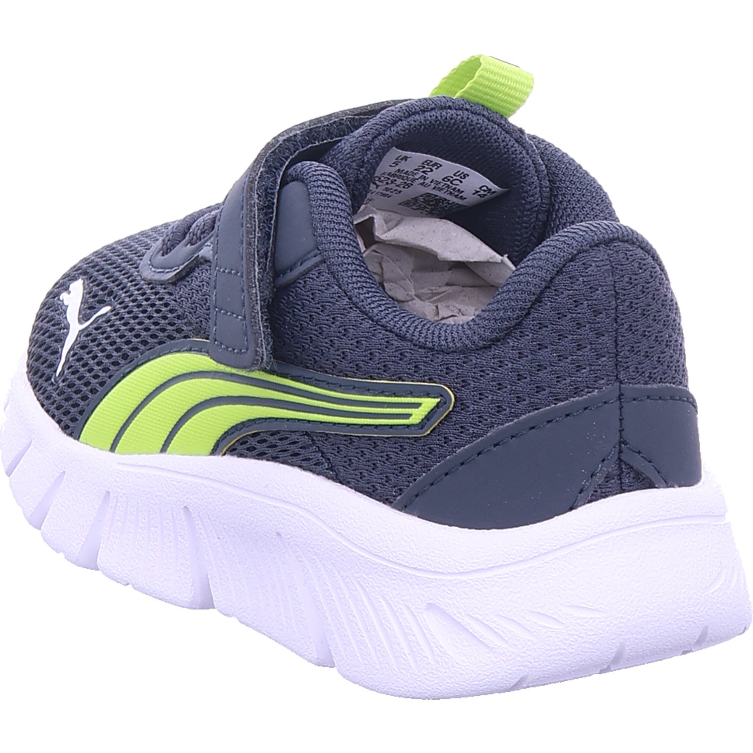 Chlapecká sportovní bota Puma Flexfocus Modern Ac v šedé barvě