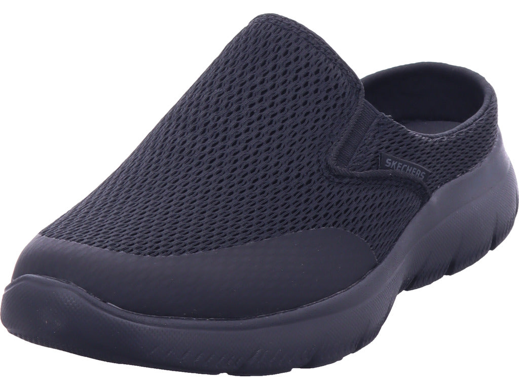 SKECHERS pánské nazouváky v černé barvě