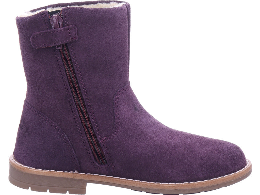 Dívčí bunda Lurchi Famosa-Tex velikost S ve fialové barvě