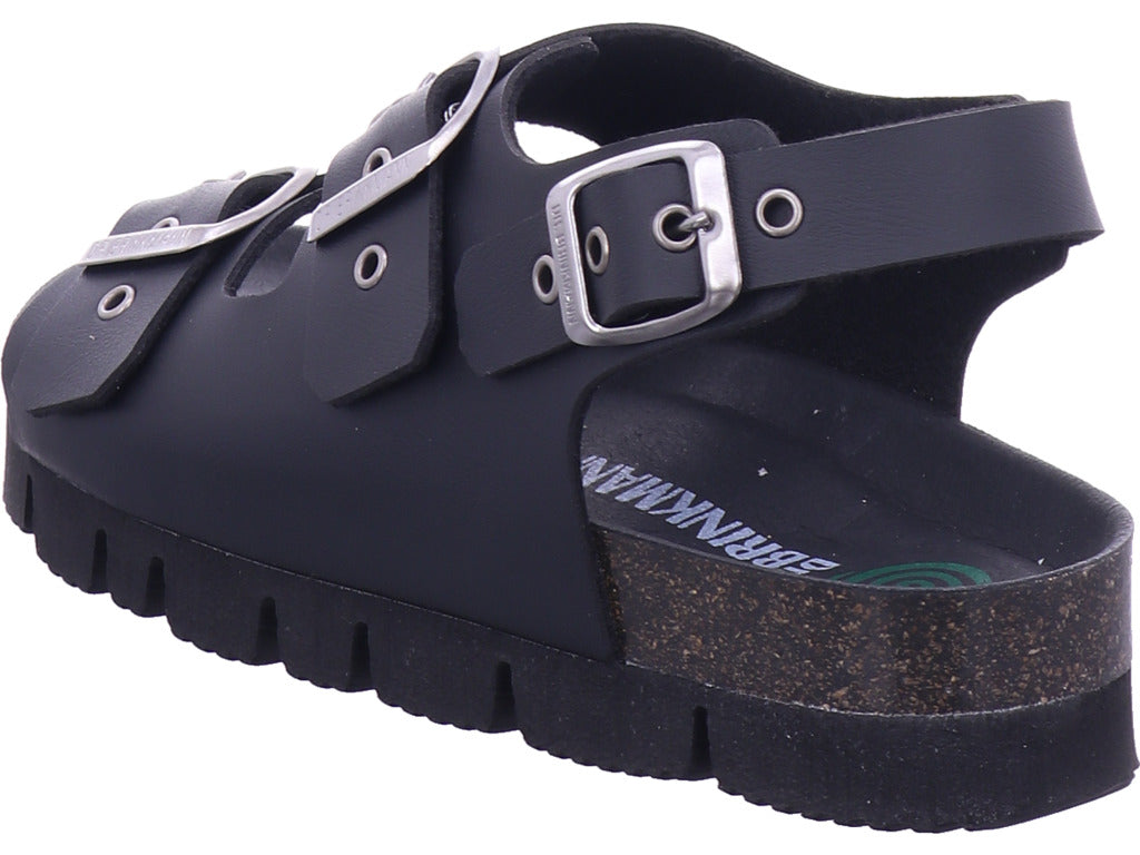 Pölking Damen Sandalette  in schwarz