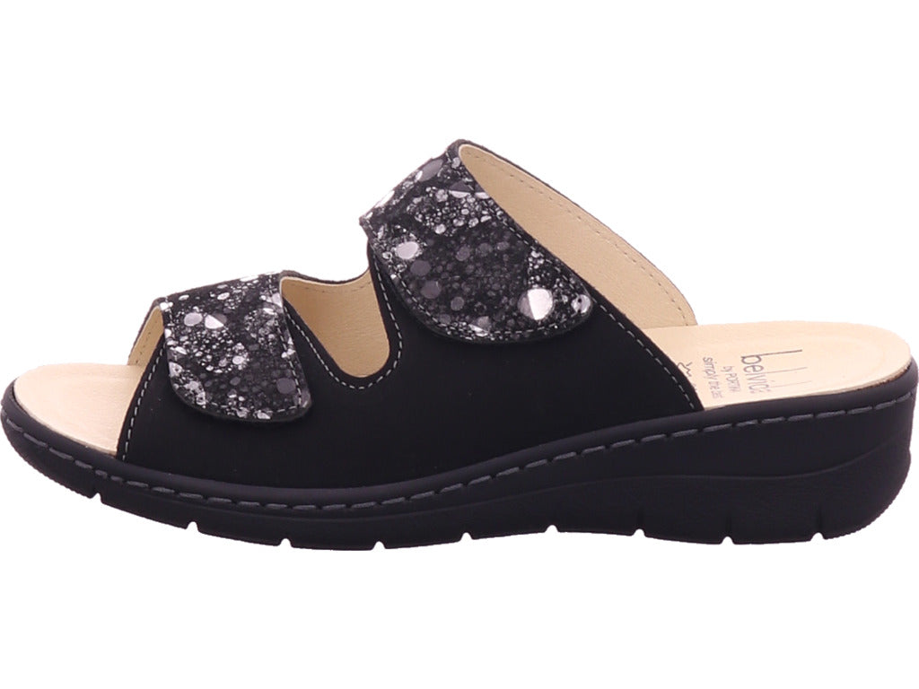 Belvida Women's Mules in Black