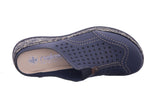 Rieker Women's Mule Fsk Women's Low Shoes in blue