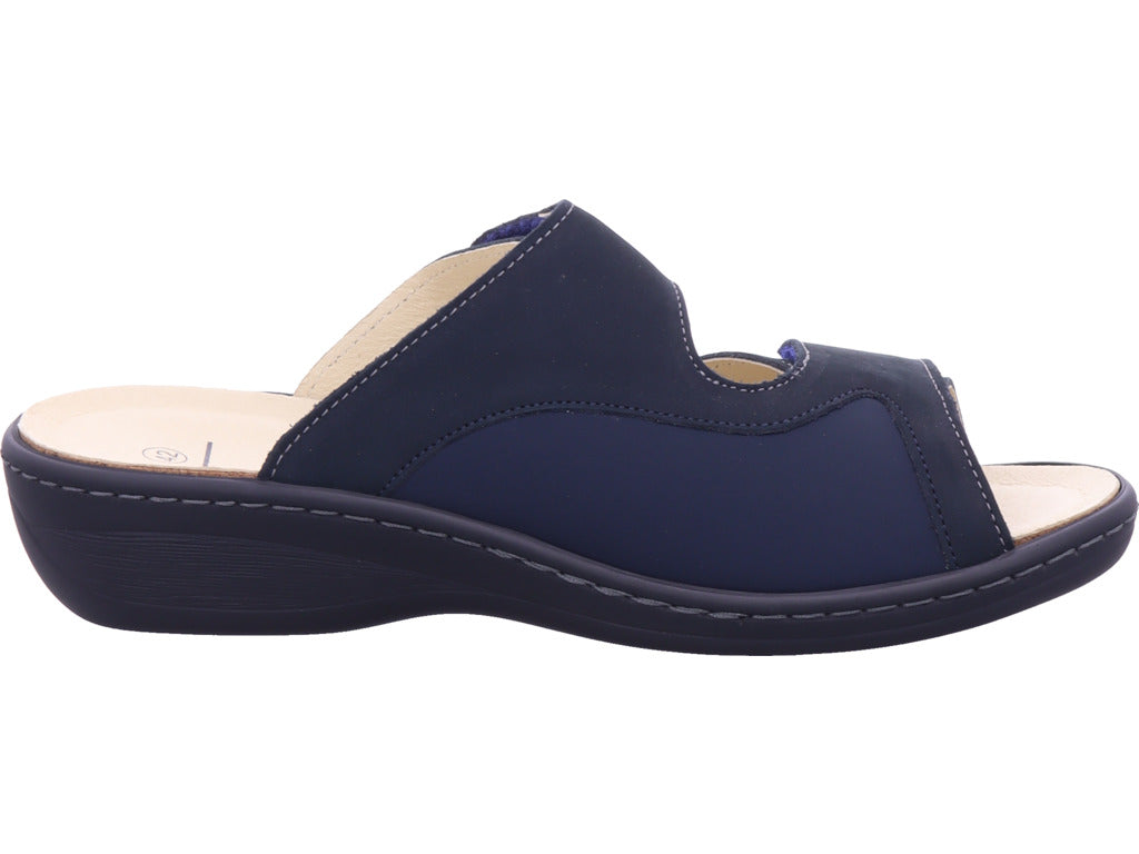 Portina Damen Pantolette  in blau