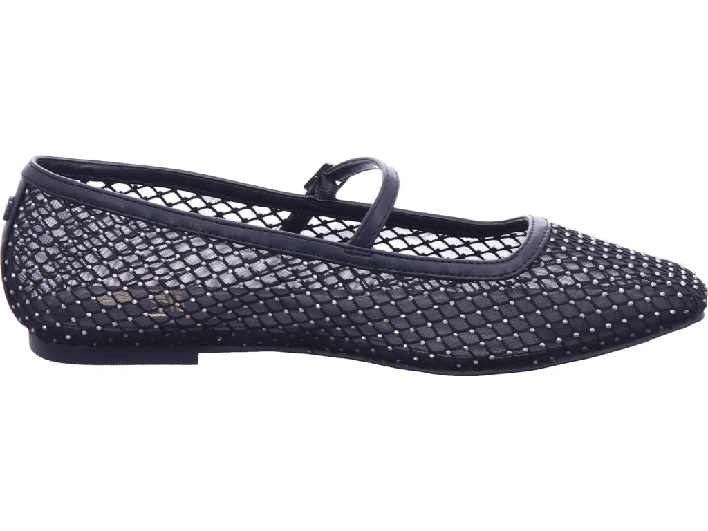 La Strada Damen Ballerina  in schwarz