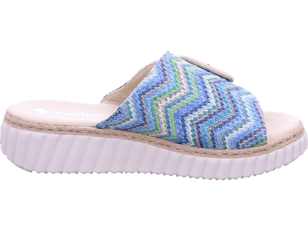 Rieker Women's Fsk Women's Sandals in blue
