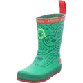 Affenzahn Jungen Gummistiefel Rainboot Vegan Plashy Frog in grün