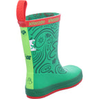 Affenzahn Jungen Gummistiefel Rainboot Vegan Plashy Frog in grün