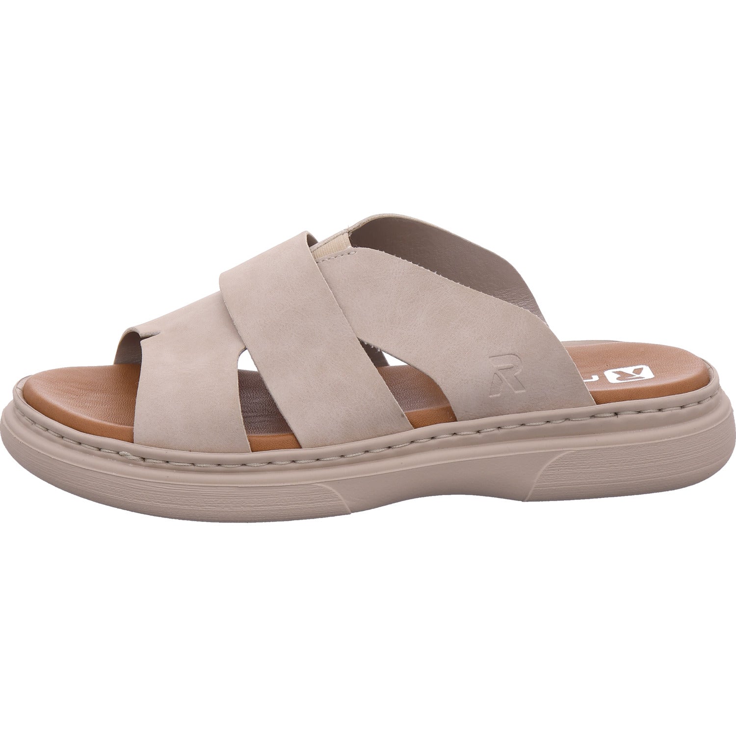Rieker Women's Mule in Beige