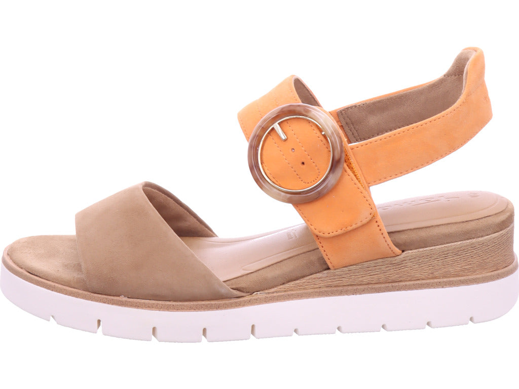 Tamaris Damen Sandalette M2820642 in braun