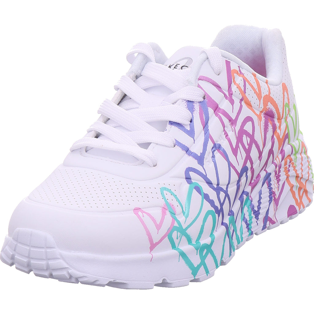 SKECHERS Girls' Trainers Uno Lite in White