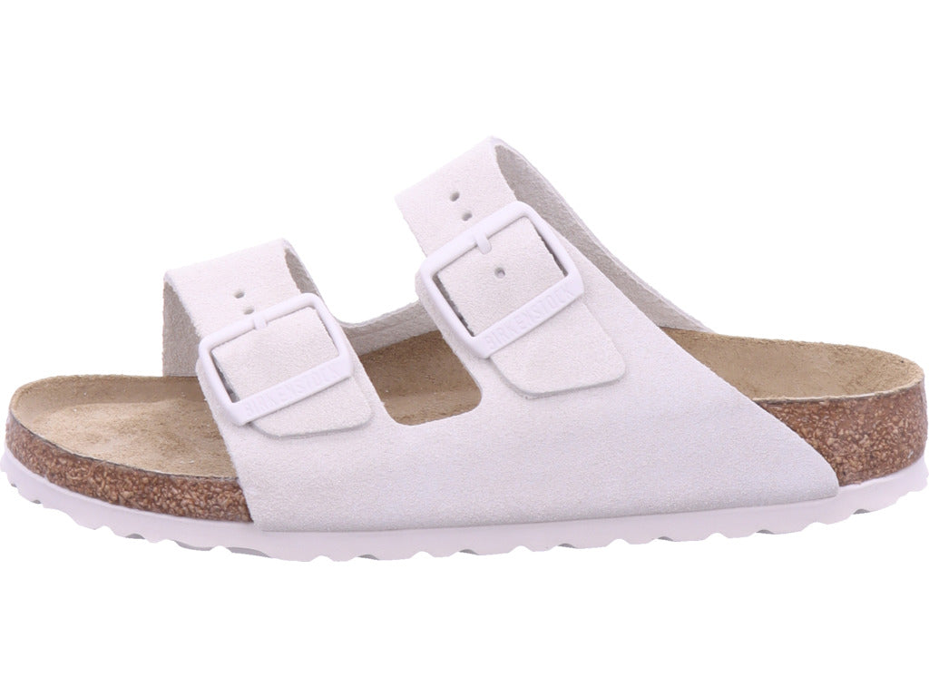 Birkenstock Women's Mule Arizona Soft Footbed in White