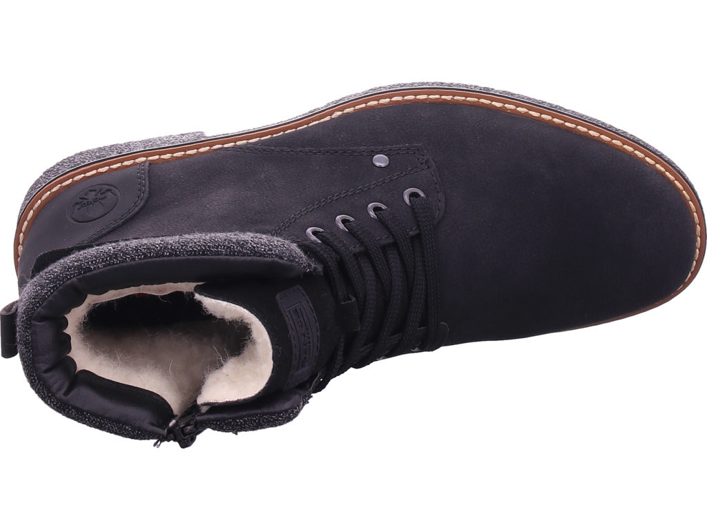 Rieker Herren Stiefel  in schwarz