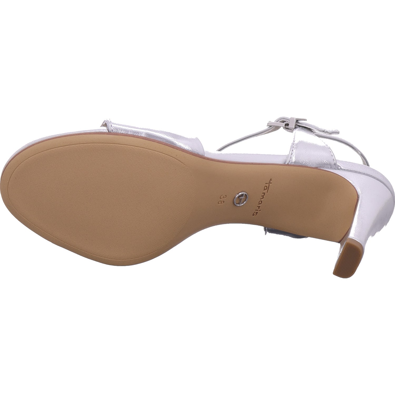 Tamaris Damen Sandalette  in silber