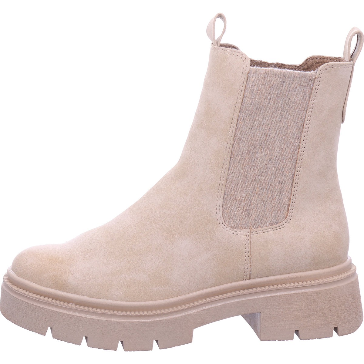 Marco Tozzi Damen Stiefelette  in beige
