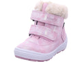 Superfit Mädchen Moonboots Schuh Textil \ Groovy 2.0 in rose