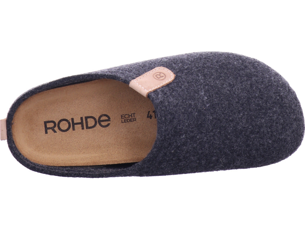 Rohde Herren Hausschuh  in grau