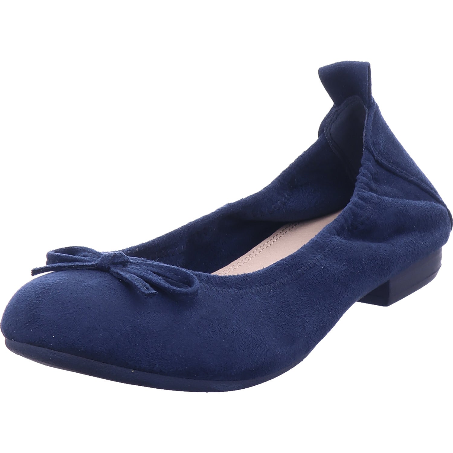 Marco Tozzi women's ballerina shoes in blue