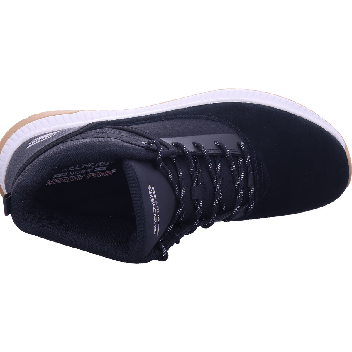 SKECHERS Herren Stiefelette Bobs Squad in schwarz