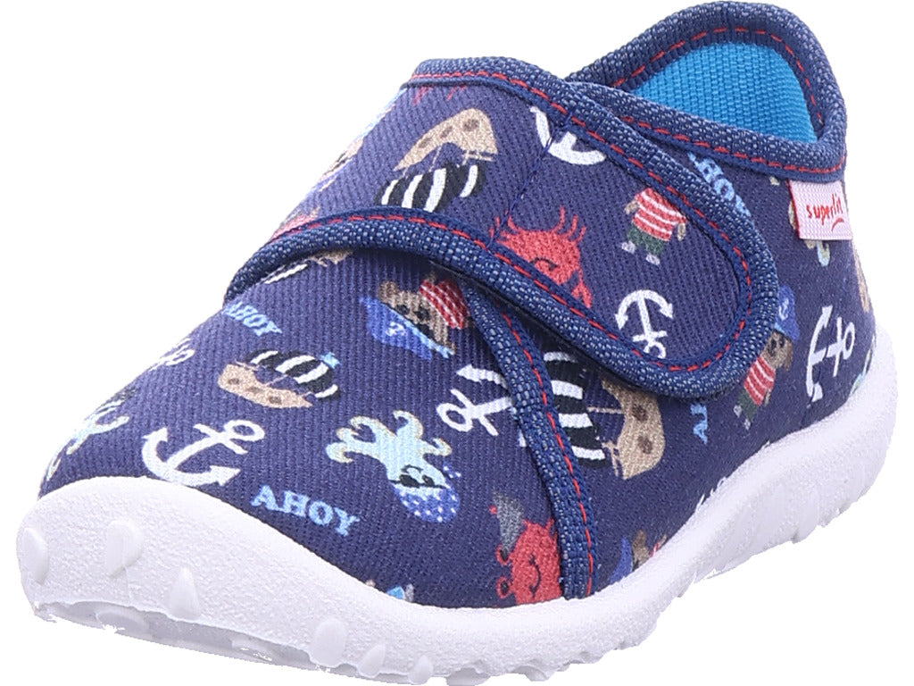 Chlapecké pantofle Legero Spotty v modré barvě