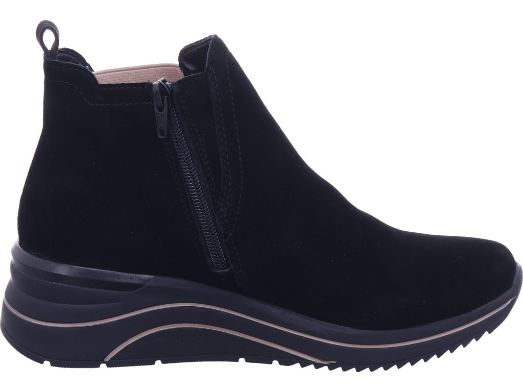 Remonte Damen Hosenstiefel Remonte Stiefelette in schwarz
