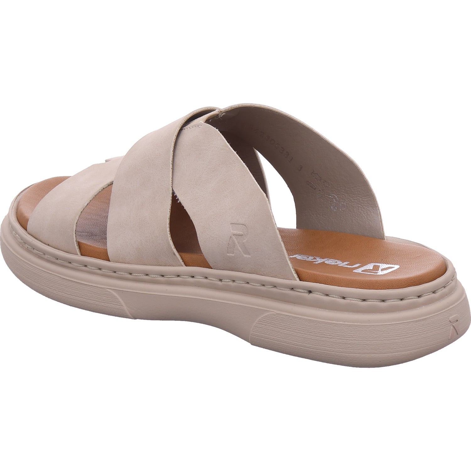 Rieker Women's Mule in Beige