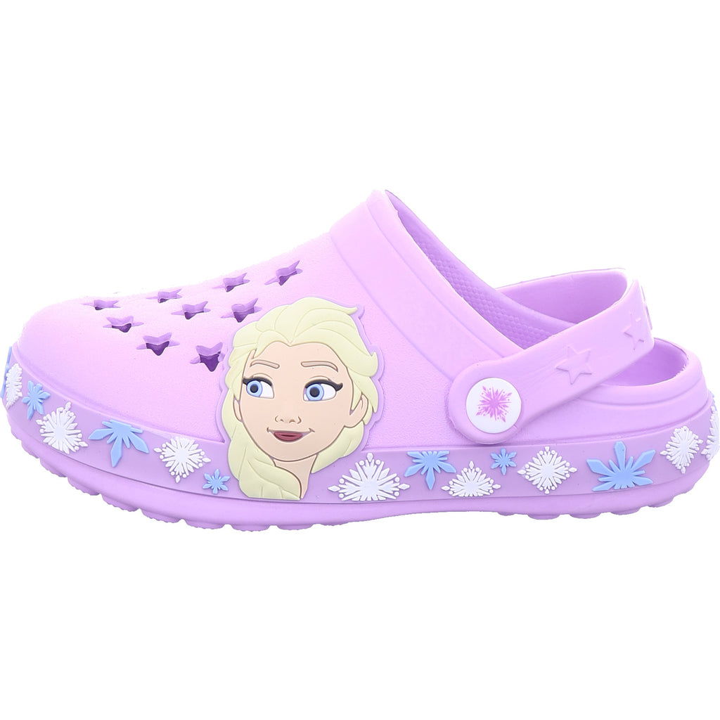 Silver Int Disney Girl's Slipper Frozen in Lilac