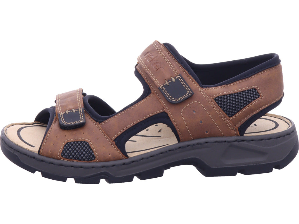 Rieker Herren Sandalette  in braun
