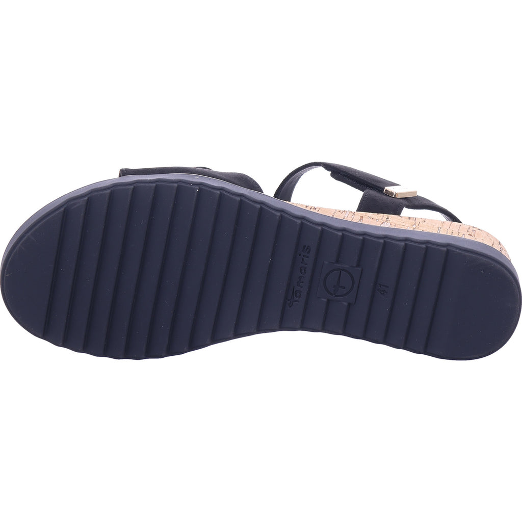 Tamaris Damen Sandalette  in schwarz