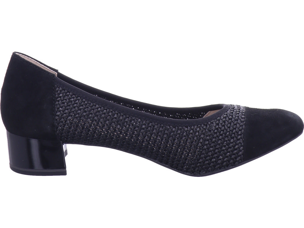 Caprice Damen Pump Women Court Sho in schwarz