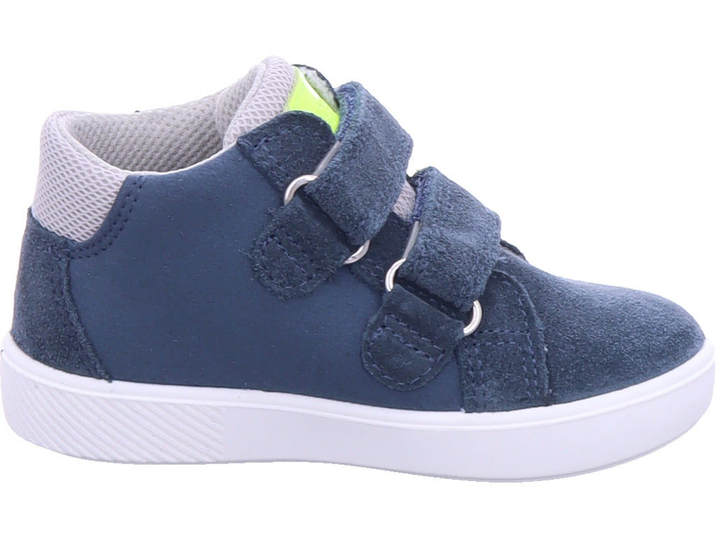 Superfit Jungen  Stiefelette Leder \ Supies in blau