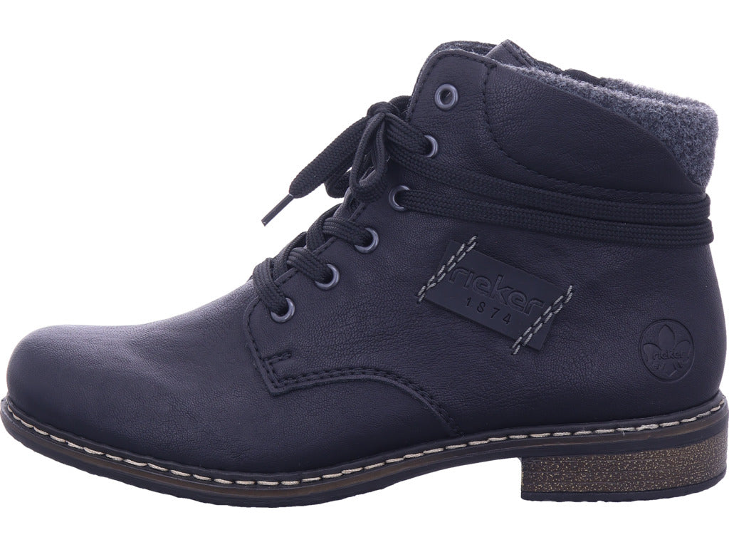 Rieker Damen Stiefel Hwk Damen Stiefel in schwarz