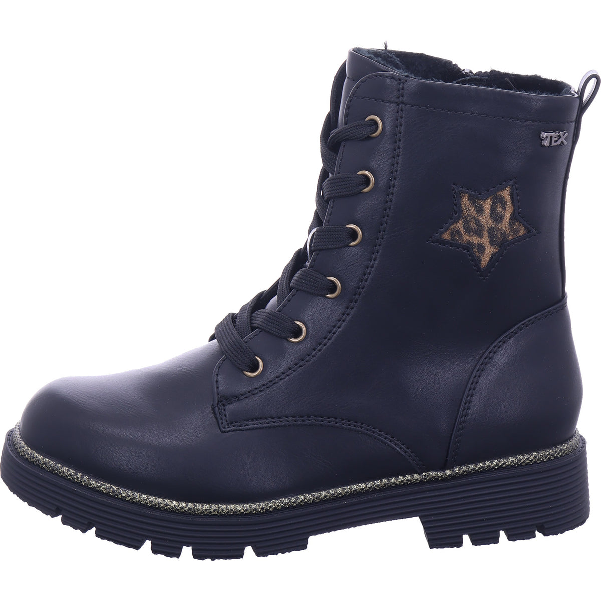 Planet Footwear Mädchen Stiefelette  in schwarz