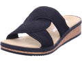 Rieker women's mule Fsk women's sandals in black