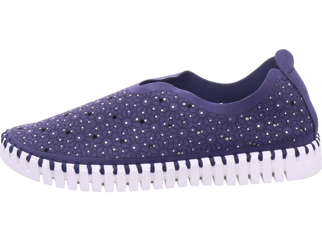 Becker Damen Slipper  in blau