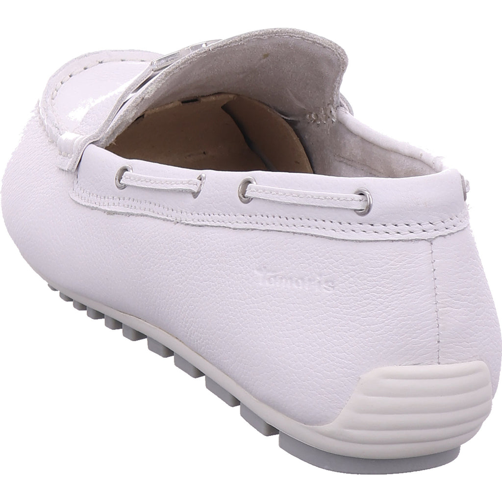 Tamaris Damen Slipper  in weiß