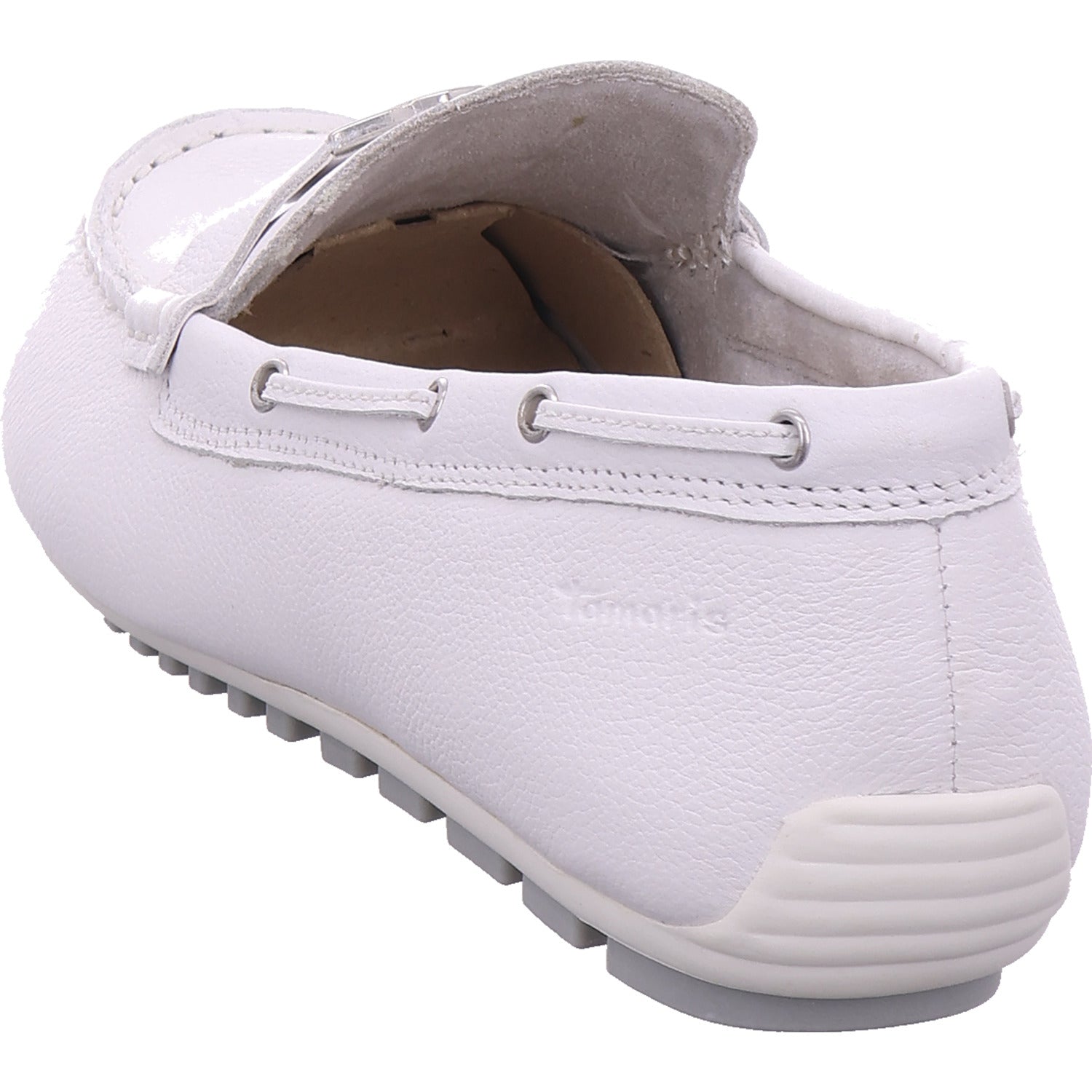 Tamaris Damen Slipper  in weiß