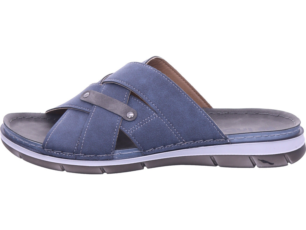inblu Herren Pantoffel  in blau
